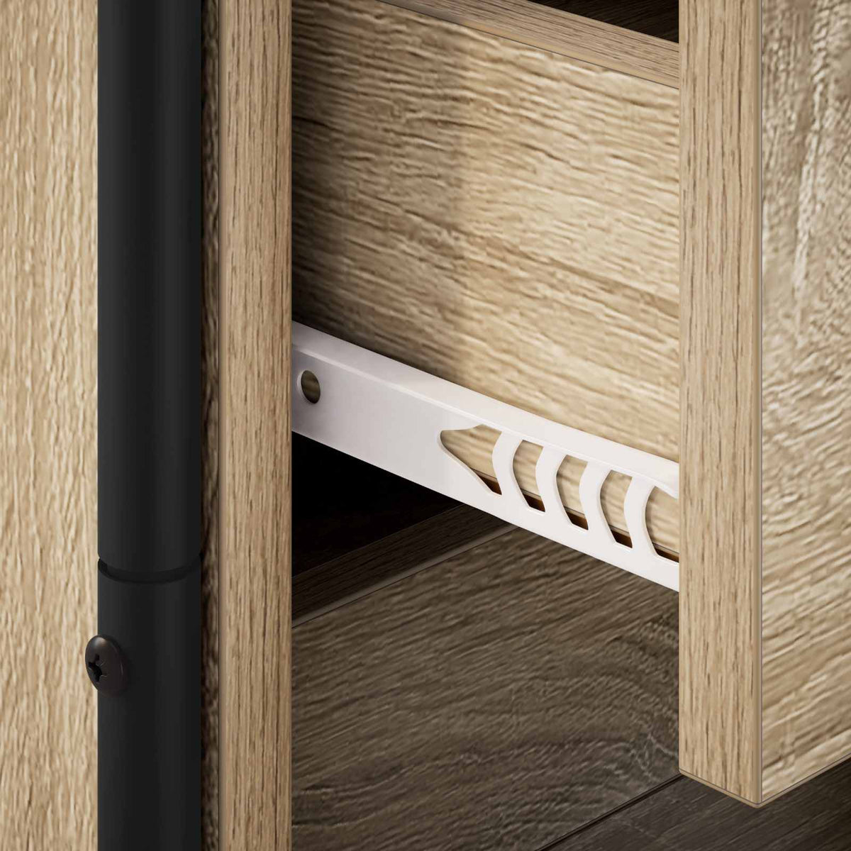 vidaXL Hanging Bedside Cabinet 2 pcs Sonoma Oak 40 x 30 x 50 cm