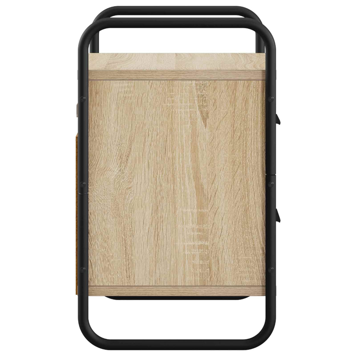 vidaXL Hanging Bedside Cabinet 2 pcs Sonoma Oak 40 x 30 x 50 cm