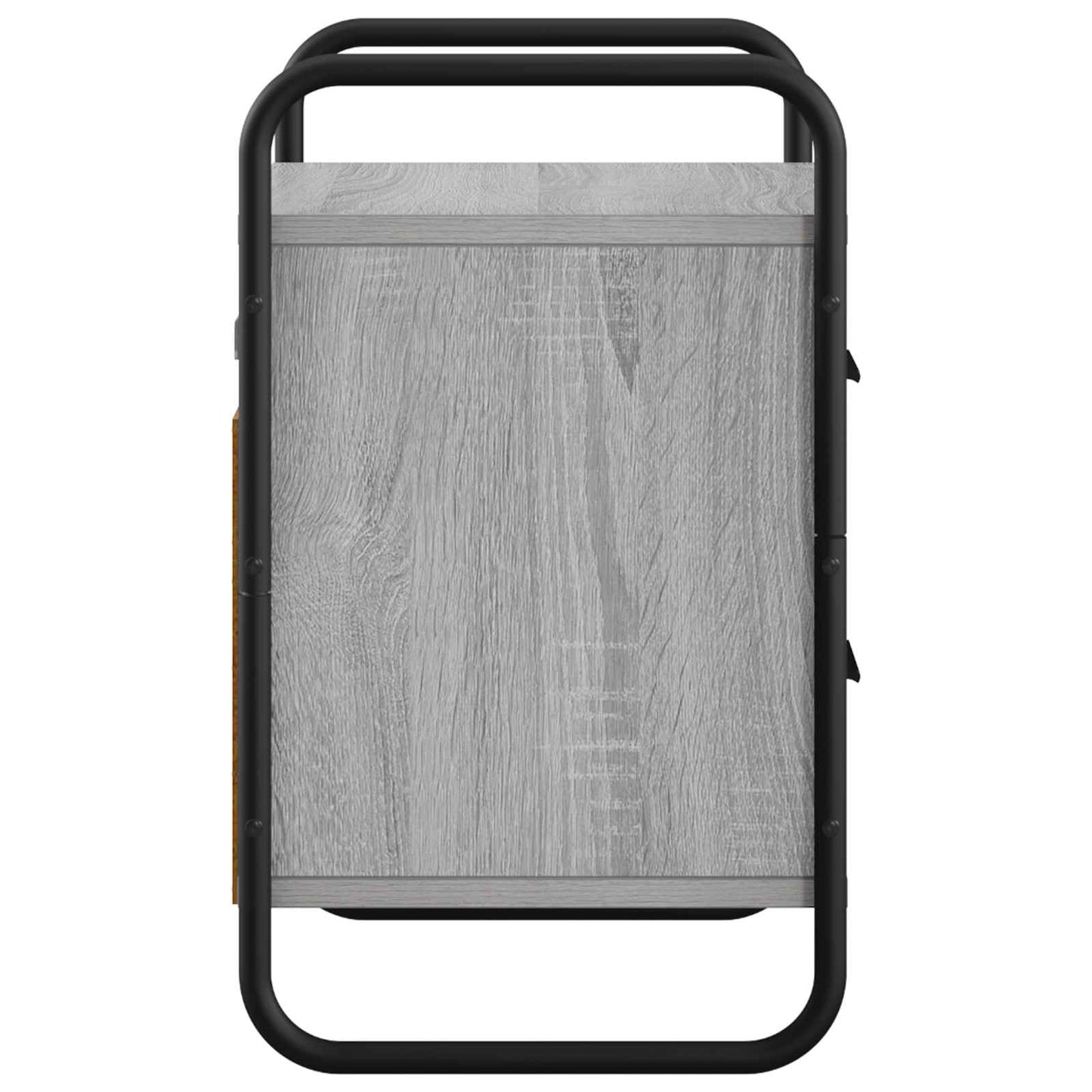 vidaXL Hanging Bedside Cabinet Grey Sonoma 40 x 30 x 50 cm