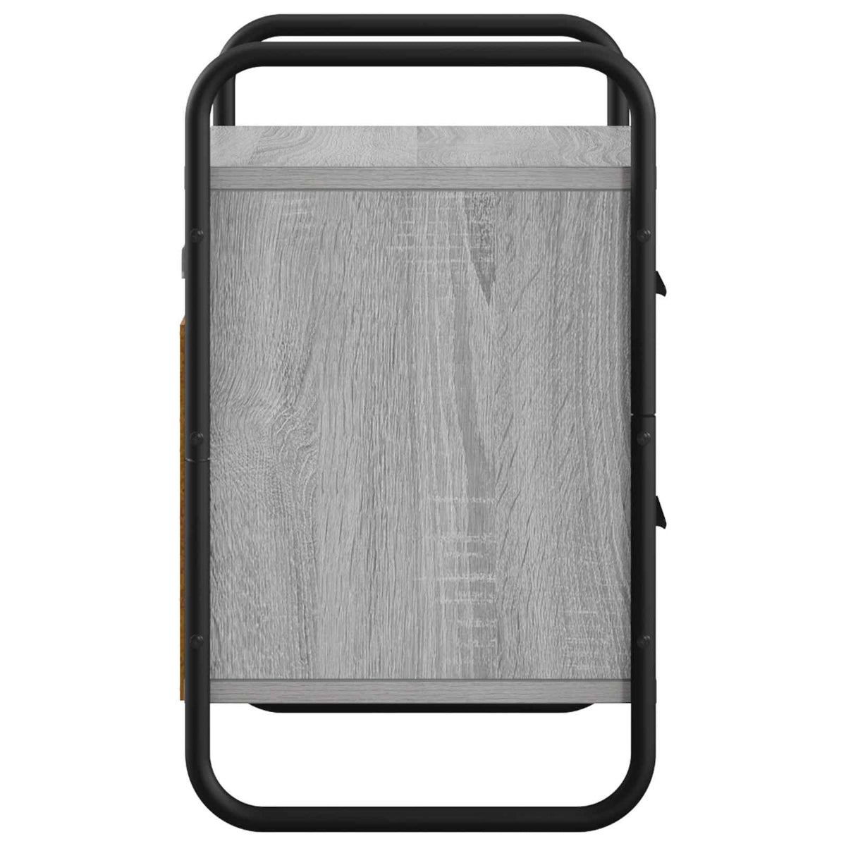 vidaXL Hanging Bedside Cabinet Grey Sonoma 40 x 30 x 50 cm