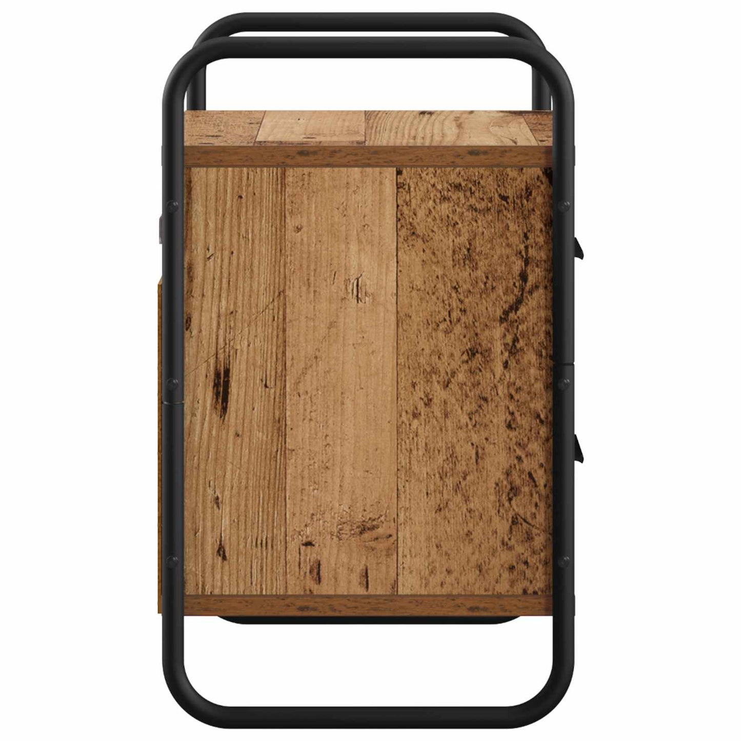 vidaXL Hanging Bedside Cabinet Old Wood 40 x 30 x 50 cm