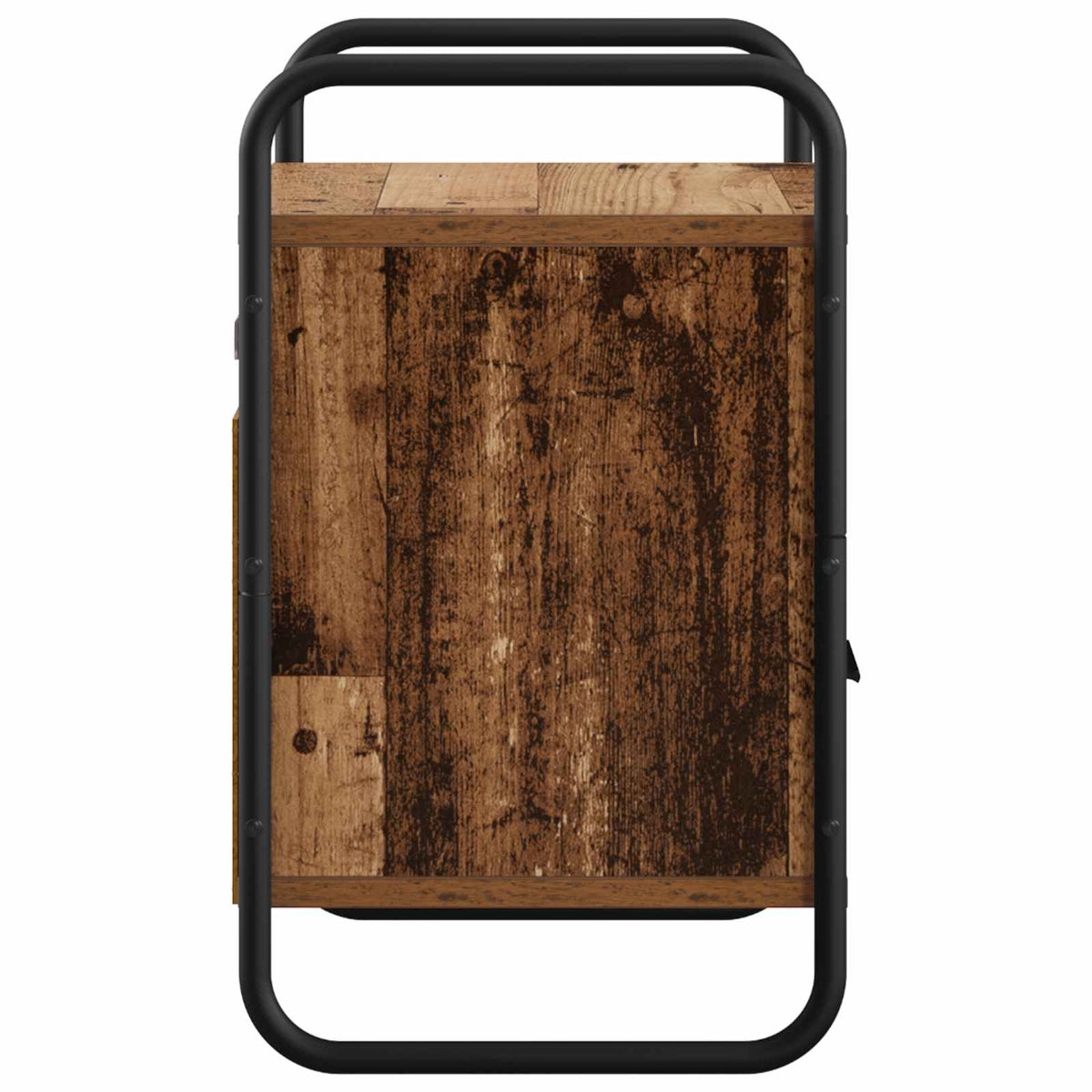 vidaXL Hanging Bedside Cabinet Old Wood 40 x 30 x 50 cm