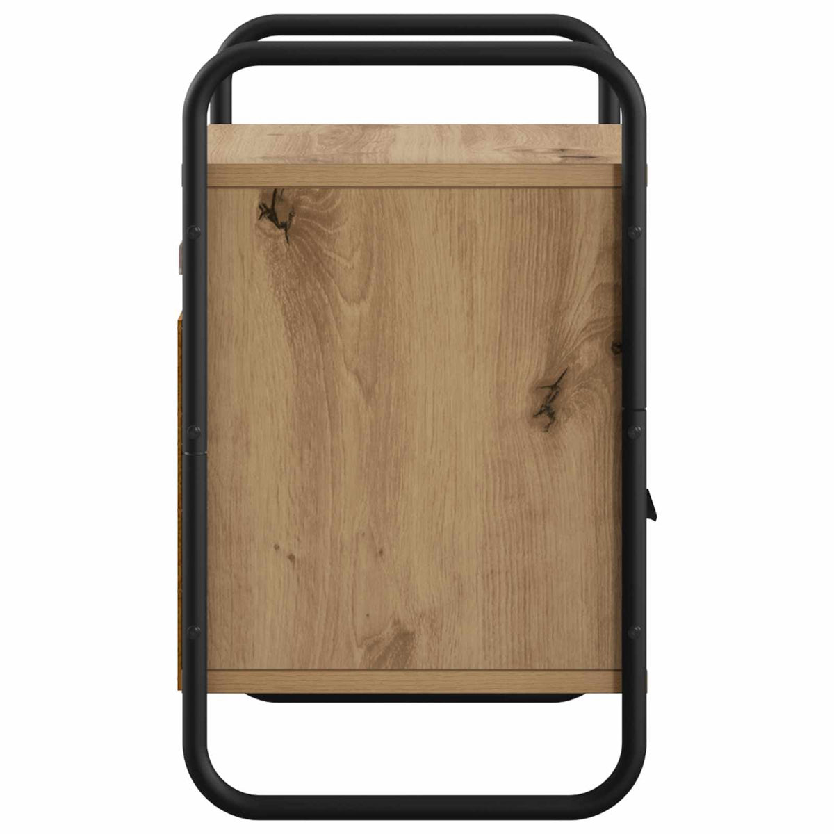 vidaXL Hanging Bedside Cabinet Artisan Oak 40 x 30 x 50 cm