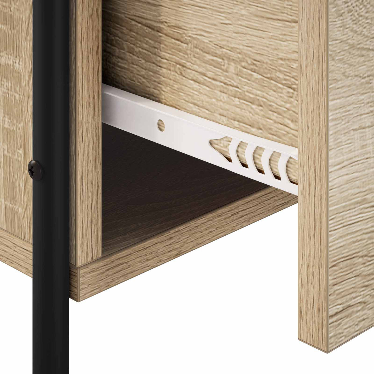 vidaXL Hanging Bedside Cabinet Sonoma Oak 40 x 30 x 60 cm