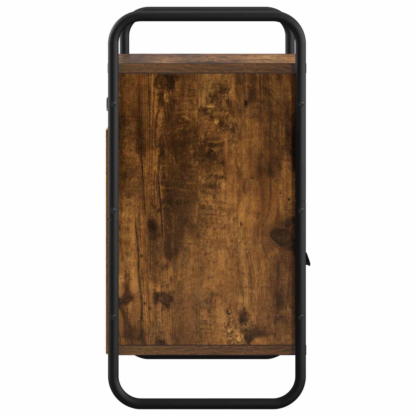vidaXL Hanging Bedside Cabinet Smoked Oak 40 x 30 x 60 cm
