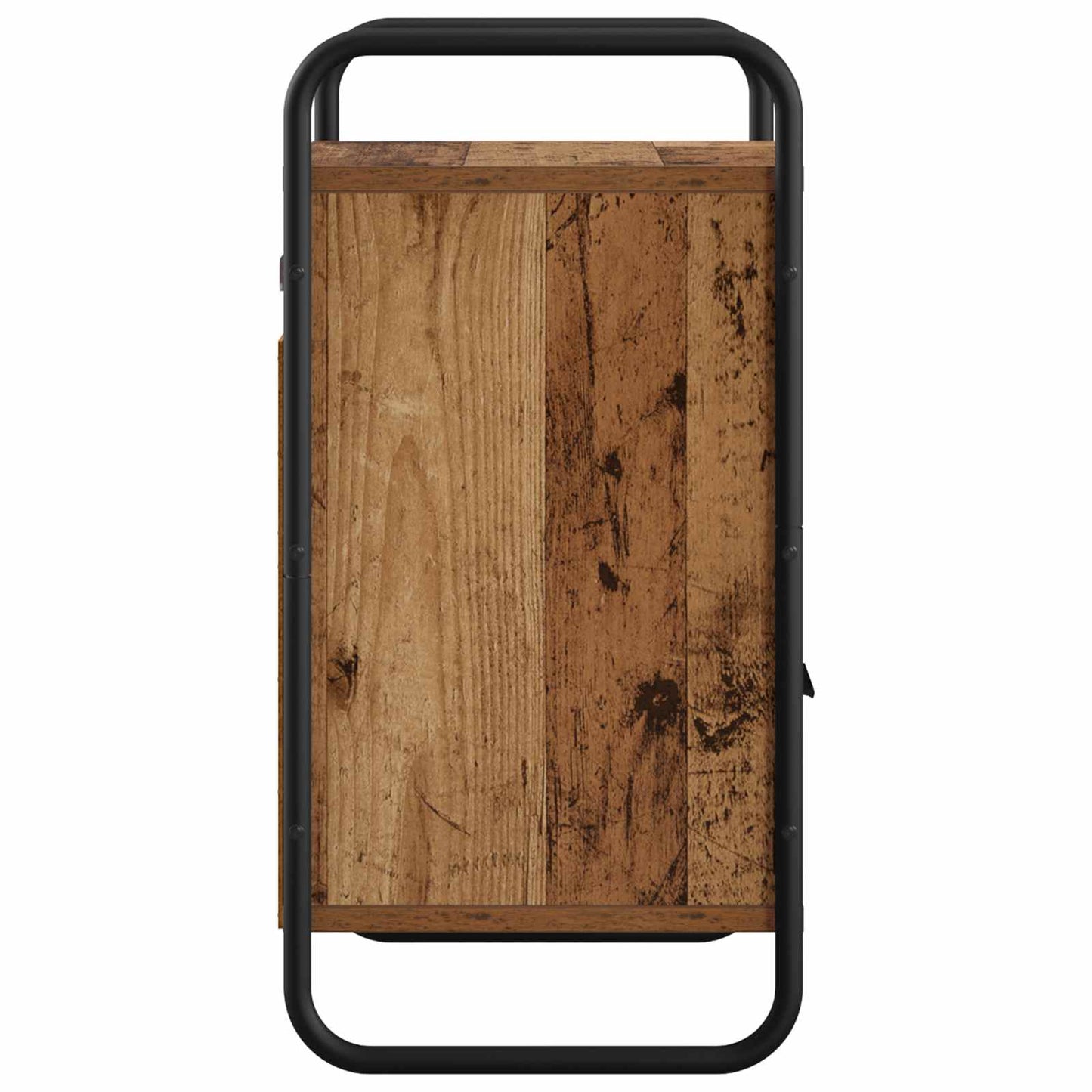 vidaXL Hanging Bedside Cabinet Old Wood 40 x 30 x 60 cm