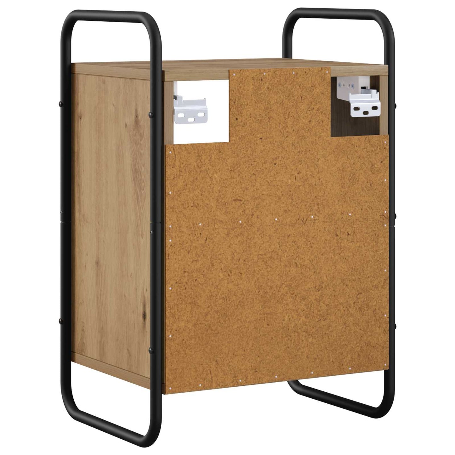 vidaXL Hanging Bedside Cabinet 2 pcs Artisan Oak 40 x 30 x 60 cm