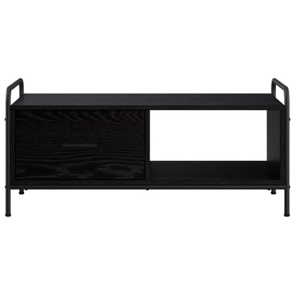 vidaXL Coffee Table Black Oak 90 x 49 x 41 cm Engineered Wood