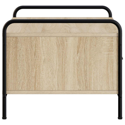 vidaXL Coffee Table Sonoma Oak 90 x 49 x 41 cm Engineered Wood
