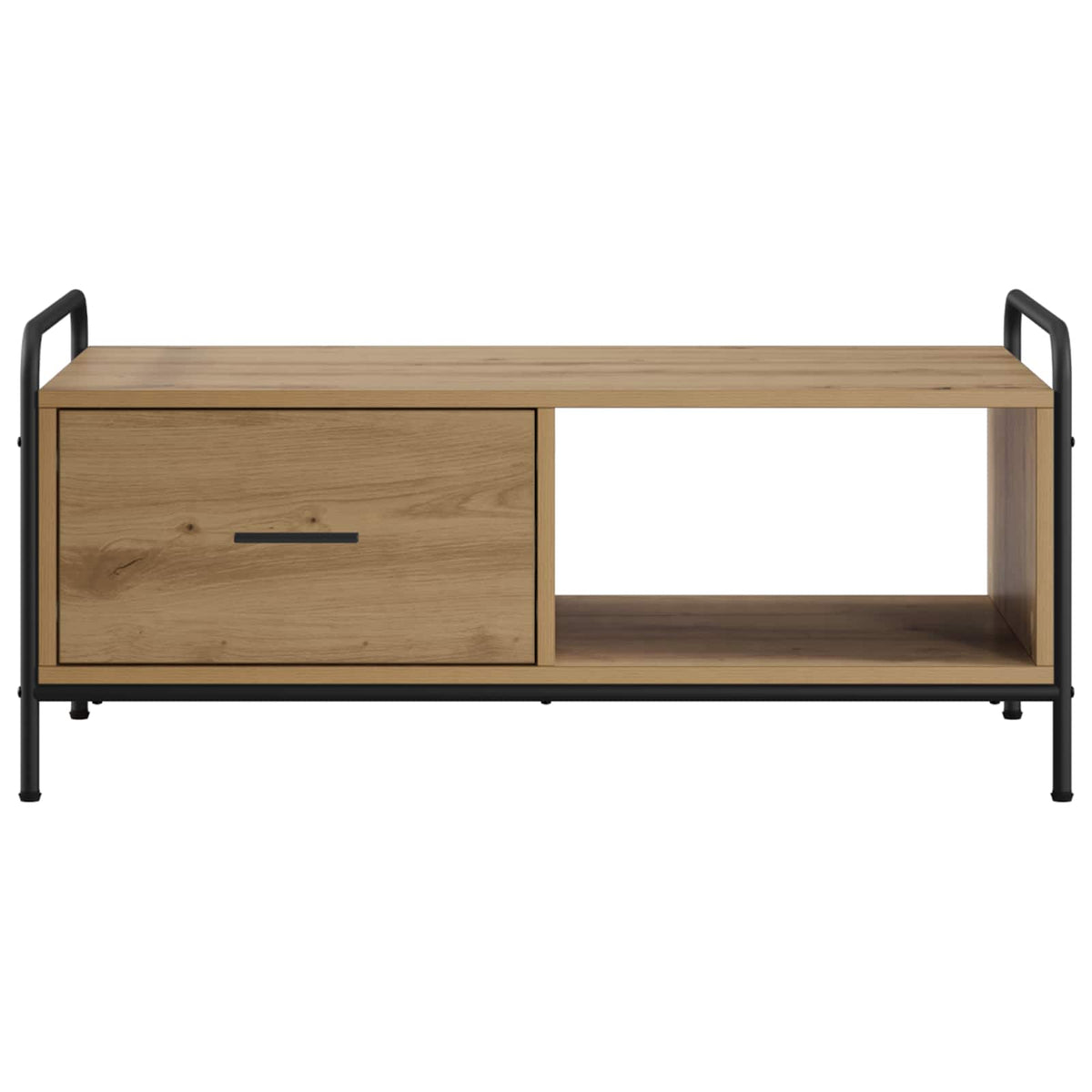vidaXL Coffee Table Artisan Oak 90 x 49 x 41 cm Engineered Wood