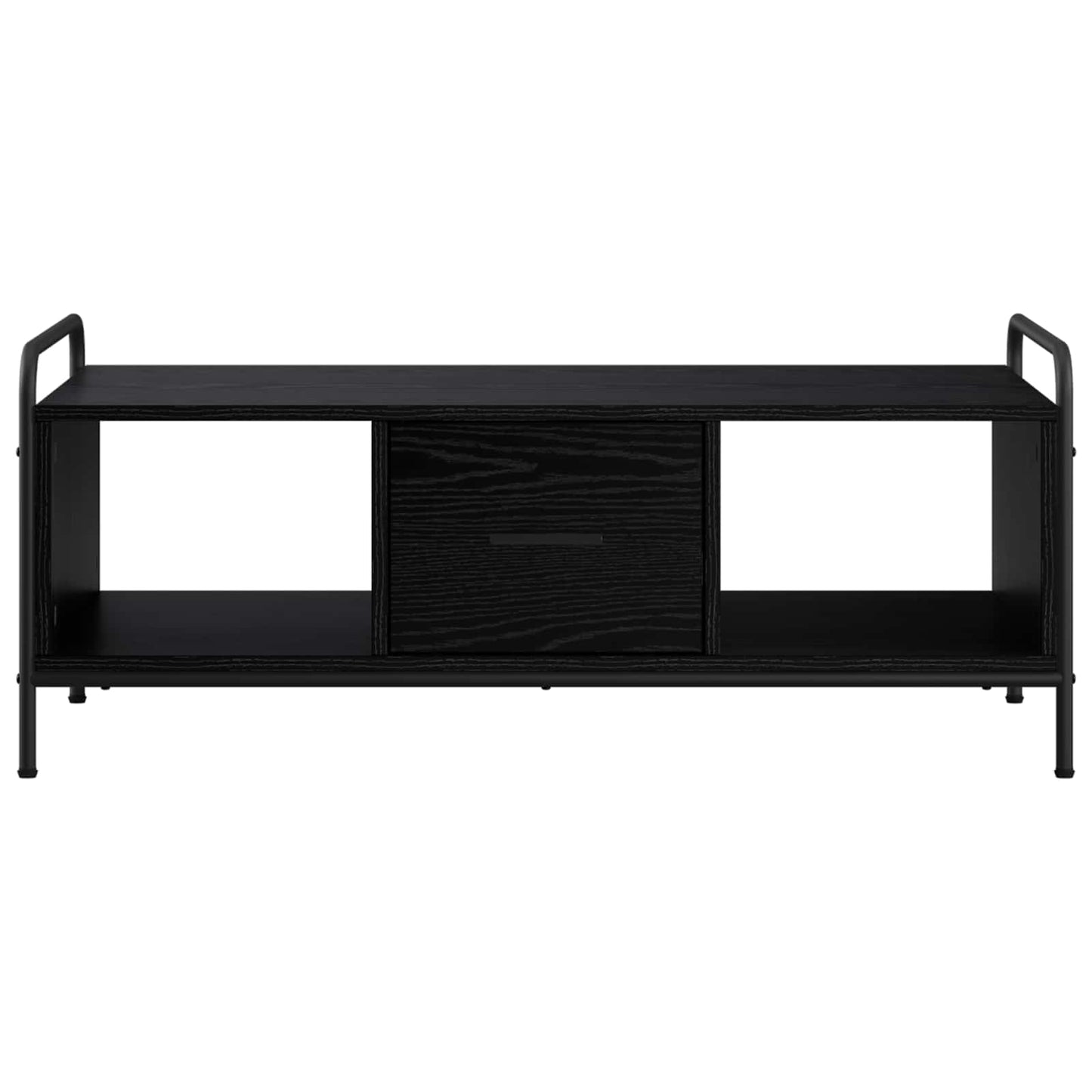 vidaXL Coffee Table Black Oak 99.5 x 49 x 41 cm Engineered Wood