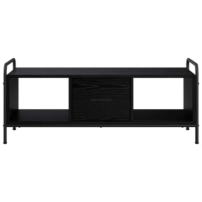 vidaXL Coffee Table Black Oak 99.5 x 49 x 41 cm Engineered Wood