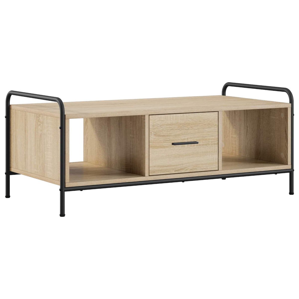 vidaXL Coffee Table Sonoma Oak 99.5 x 49 x 41 cm Engineered Wood
