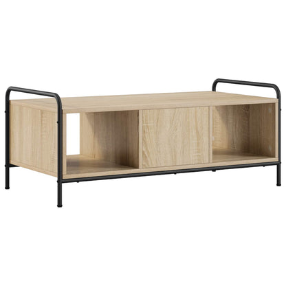 vidaXL Coffee Table Sonoma Oak 99.5 x 49 x 41 cm Engineered Wood