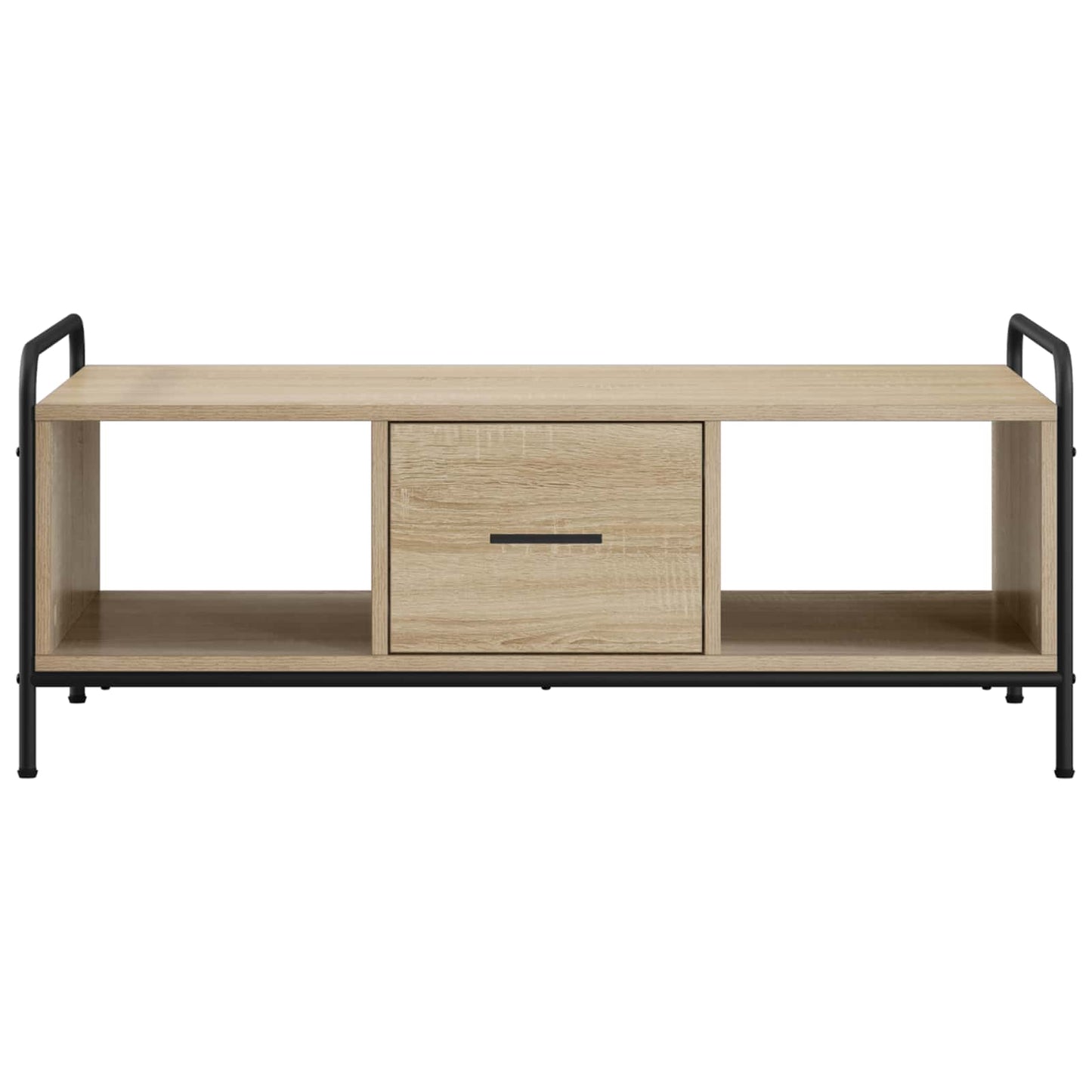 vidaXL Coffee Table Sonoma Oak 99.5 x 49 x 41 cm Engineered Wood