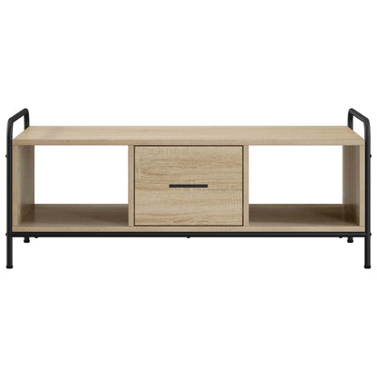 vidaXL Coffee Table Sonoma Oak 99.5 x 49 x 41 cm Engineered Wood
