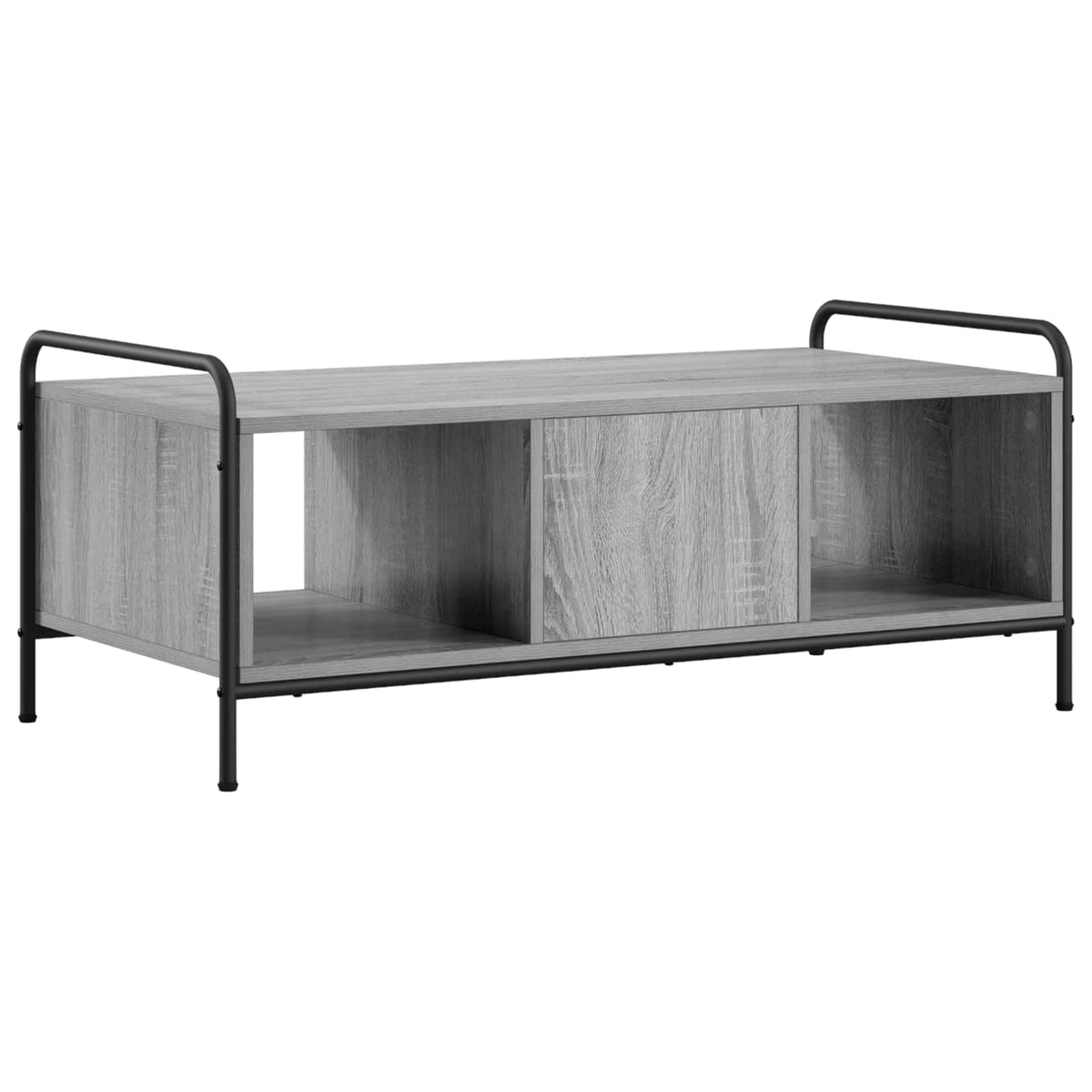 vidaXL Coffee Table Grey Sonoma 99.5 x 49 x 41 cm Engineered Wood