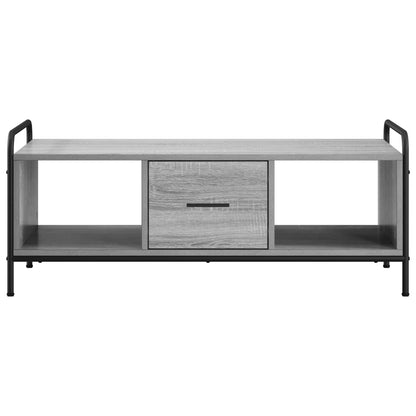 vidaXL Coffee Table Grey Sonoma 99.5 x 49 x 41 cm Engineered Wood