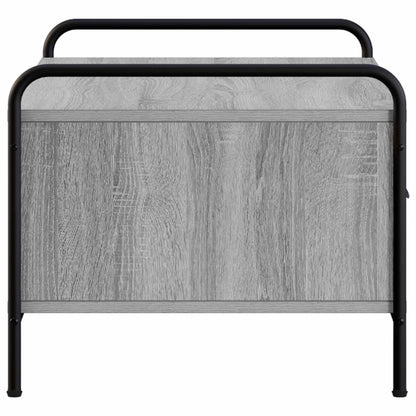 vidaXL Coffee Table Grey Sonoma 99.5 x 49 x 41 cm Engineered Wood