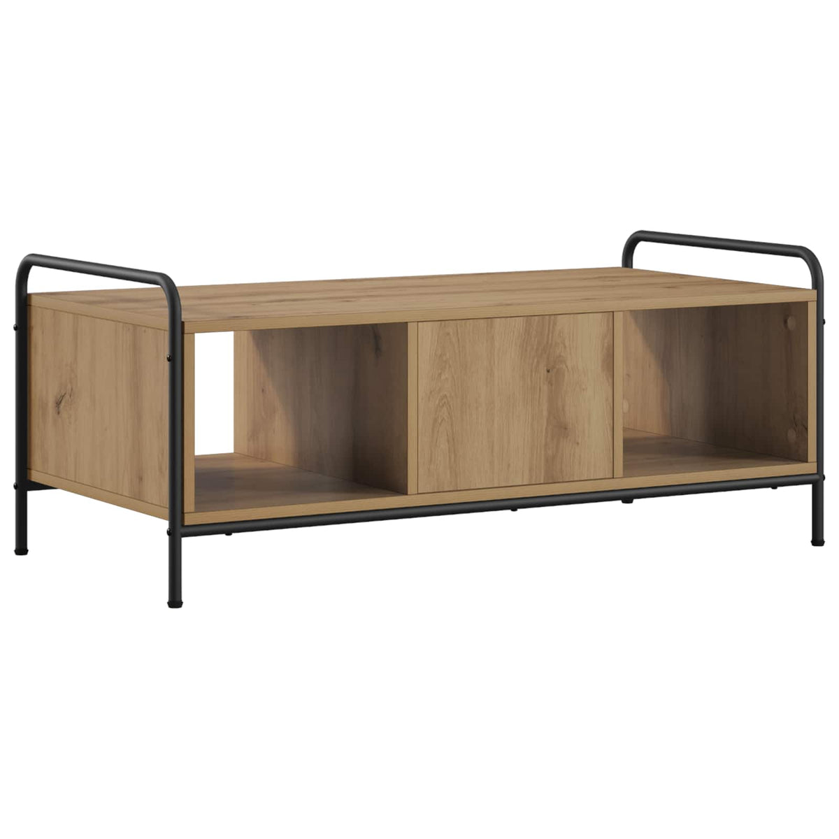 vidaXL Coffee Table Artisan Oak 99.5 x 49 x 41 cm Engineered Wood