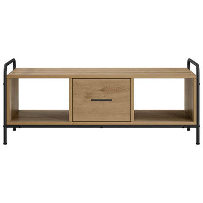 vidaXL Coffee Table Artisan Oak 99.5 x 49 x 41 cm Engineered Wood