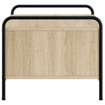 vidaXL Coffee Table Sonoma Oak 50 x 49 x 41 cm Engineered Wood
