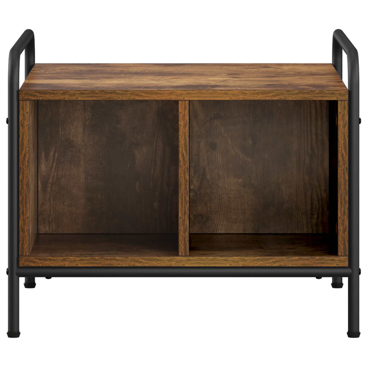 vidaXL Coffee Table Smoked Oak 50 x 49 x 41 cm Engineered Wood