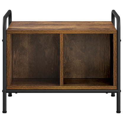 vidaXL Coffee Table Smoked Oak 50 x 49 x 41 cm Engineered Wood