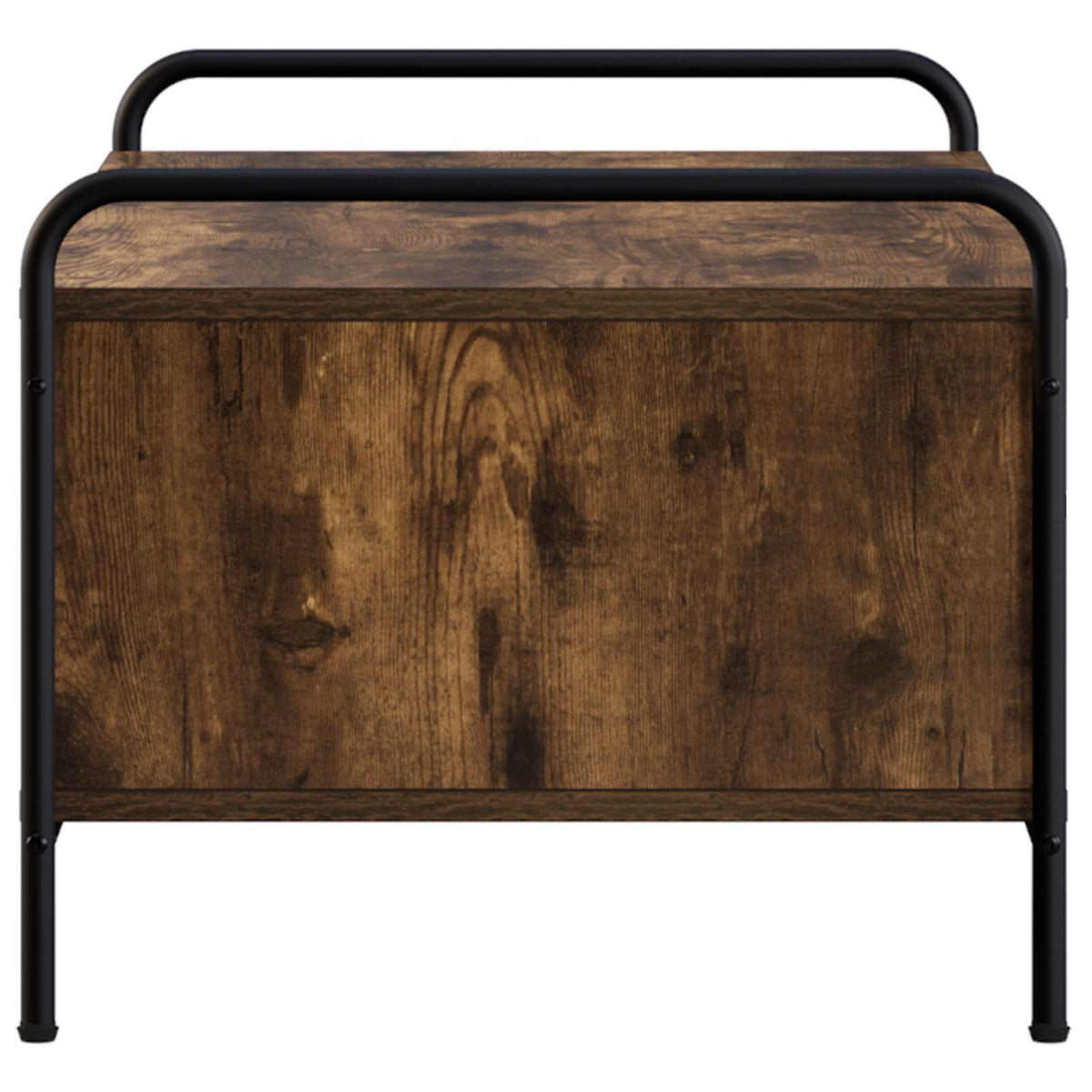 vidaXL Coffee Table Smoked Oak 50 x 49 x 41 cm Engineered Wood