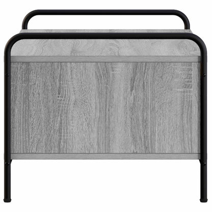 vidaXL Coffee Table Grey Sonoma 50 x 49 x 41 cm Engineered Wood
