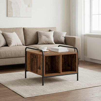 vidaXL Coffee Table Old Wood 50 x 49 x 41 cm Engineered Wood