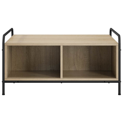 vidaXL Coffee Table Sonoma Oak 80 x 80 x 41 cm Engineered Wood