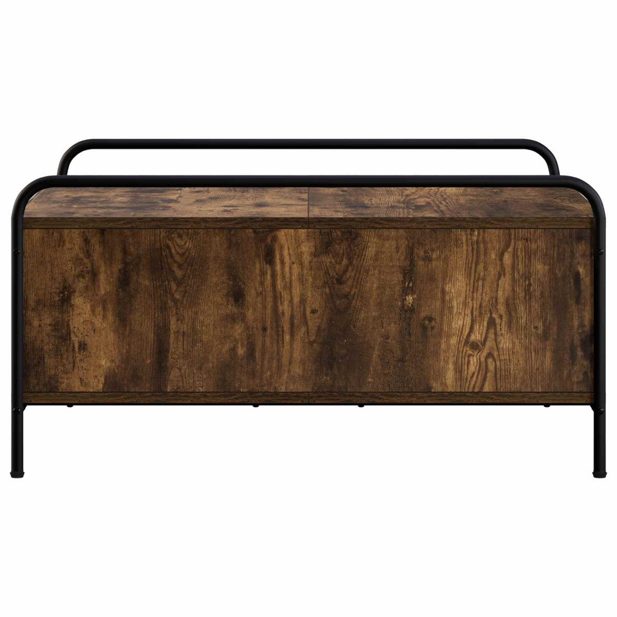 vidaXL Coffee Table Smoked Oak 80 x 80 x 41 cm Engineered Wood