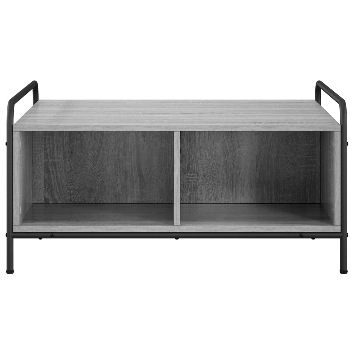 vidaXL Coffee Table Grey Sonoma 80 x 80 x 41 cm Engineered Wood
