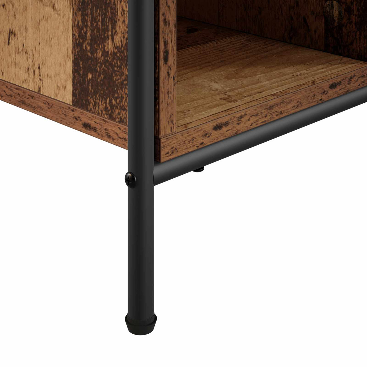 vidaXL Coffee Table Old Wood 80 x 80 x 41 cm Engineered Wood