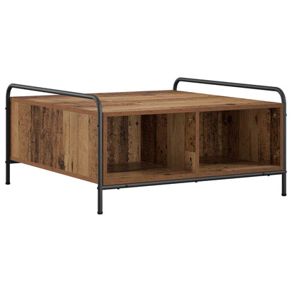 vidaXL Coffee Table Old Wood 80 x 80 x 41 cm Engineered Wood