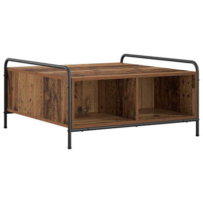 vidaXL Coffee Table Old Wood 80 x 80 x 41 cm Engineered Wood