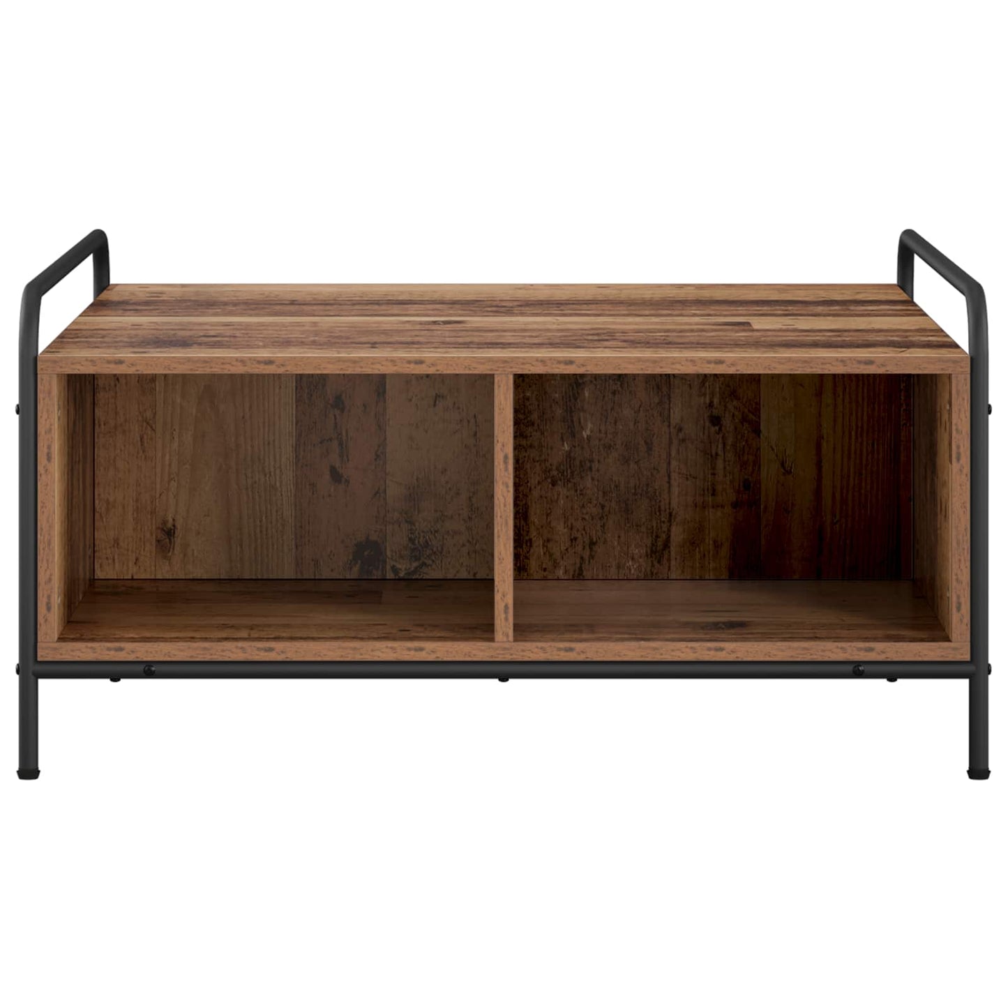 vidaXL Coffee Table Old Wood 80 x 80 x 41 cm Engineered Wood