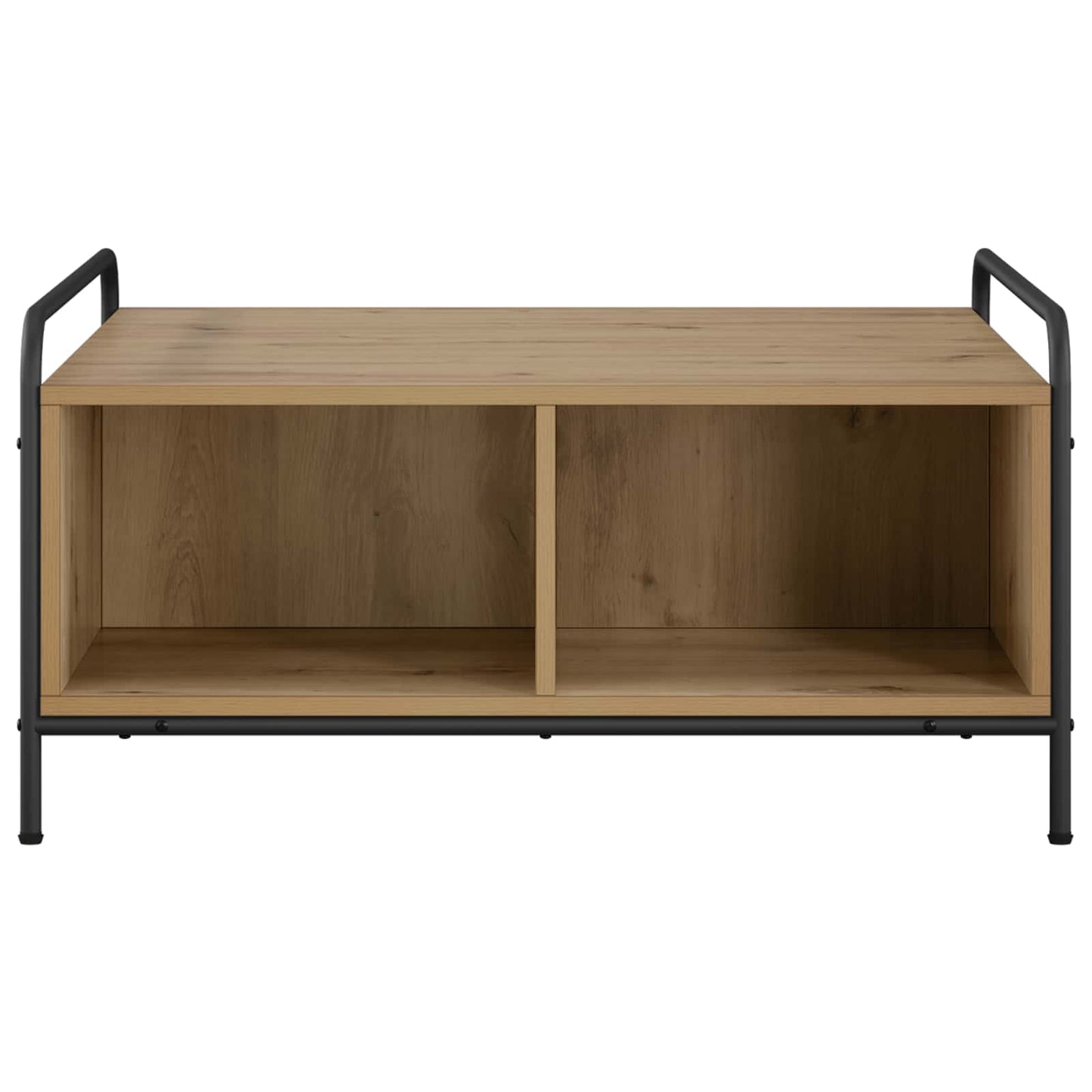 vidaXL Coffee Table Artisan Oak 80 x 80 x 41 cm Engineered Wood