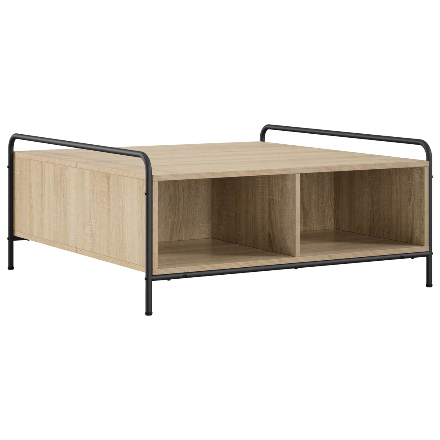 vidaXL Coffee Table Sonoma Oak 90 x 90 x 41 cm Engineered Wood
