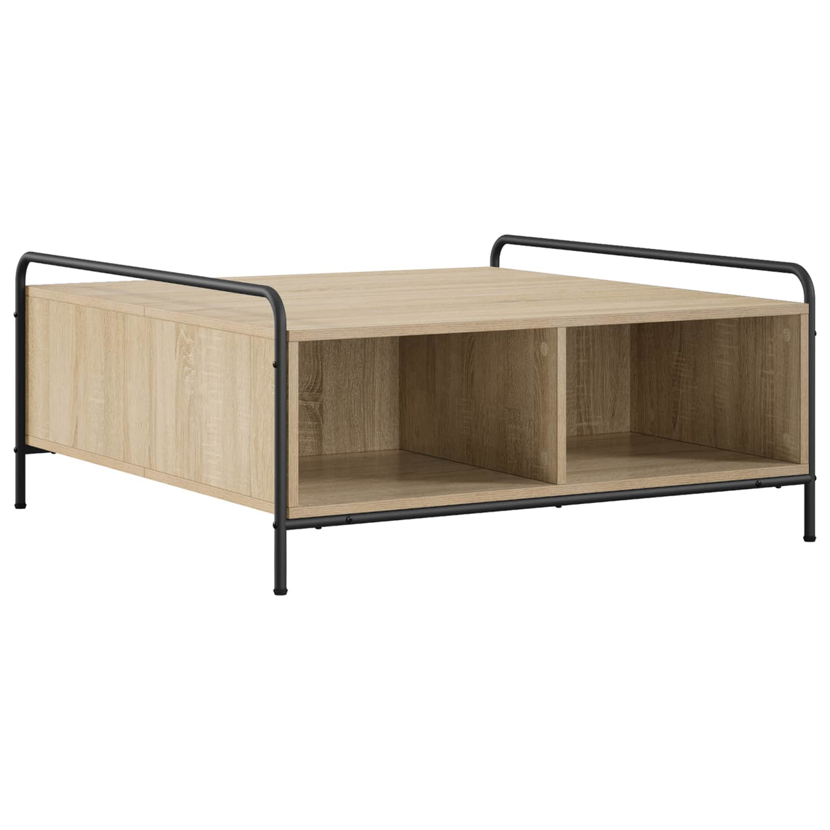 vidaXL Coffee Table Sonoma Oak 90 x 90 x 41 cm Engineered Wood