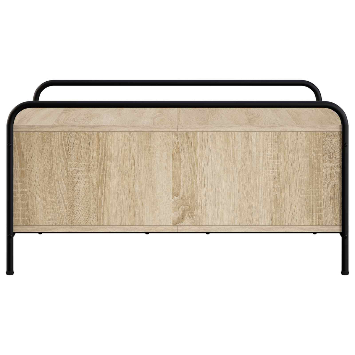 vidaXL Coffee Table Sonoma Oak 90 x 90 x 41 cm Engineered Wood