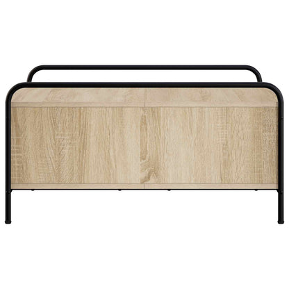 vidaXL Coffee Table Sonoma Oak 90 x 90 x 41 cm Engineered Wood