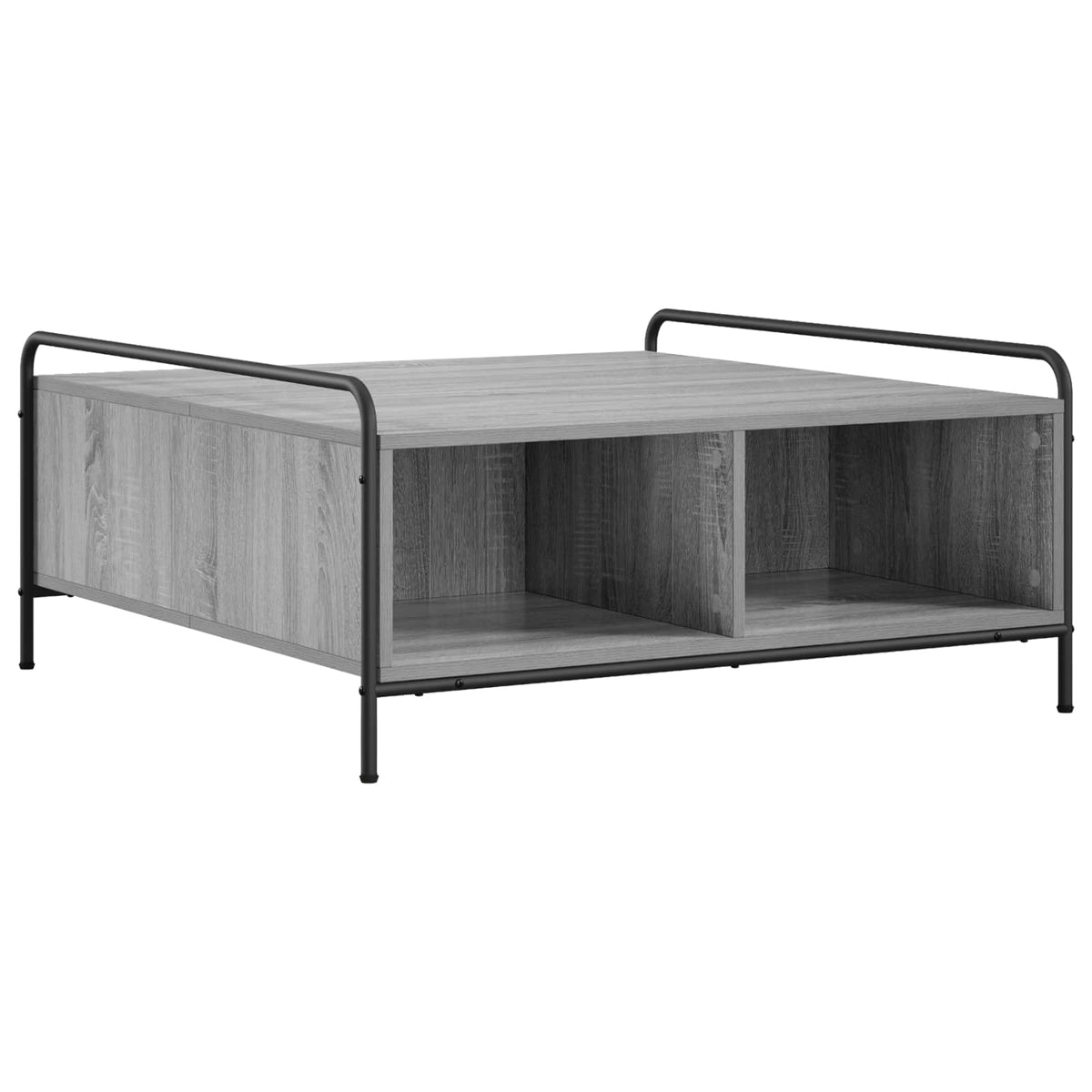 vidaXL Coffee Table Grey Sonoma 90 x 90 x 41 cm Engineered Wood