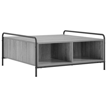 vidaXL Coffee Table Grey Sonoma 90 x 90 x 41 cm Engineered Wood