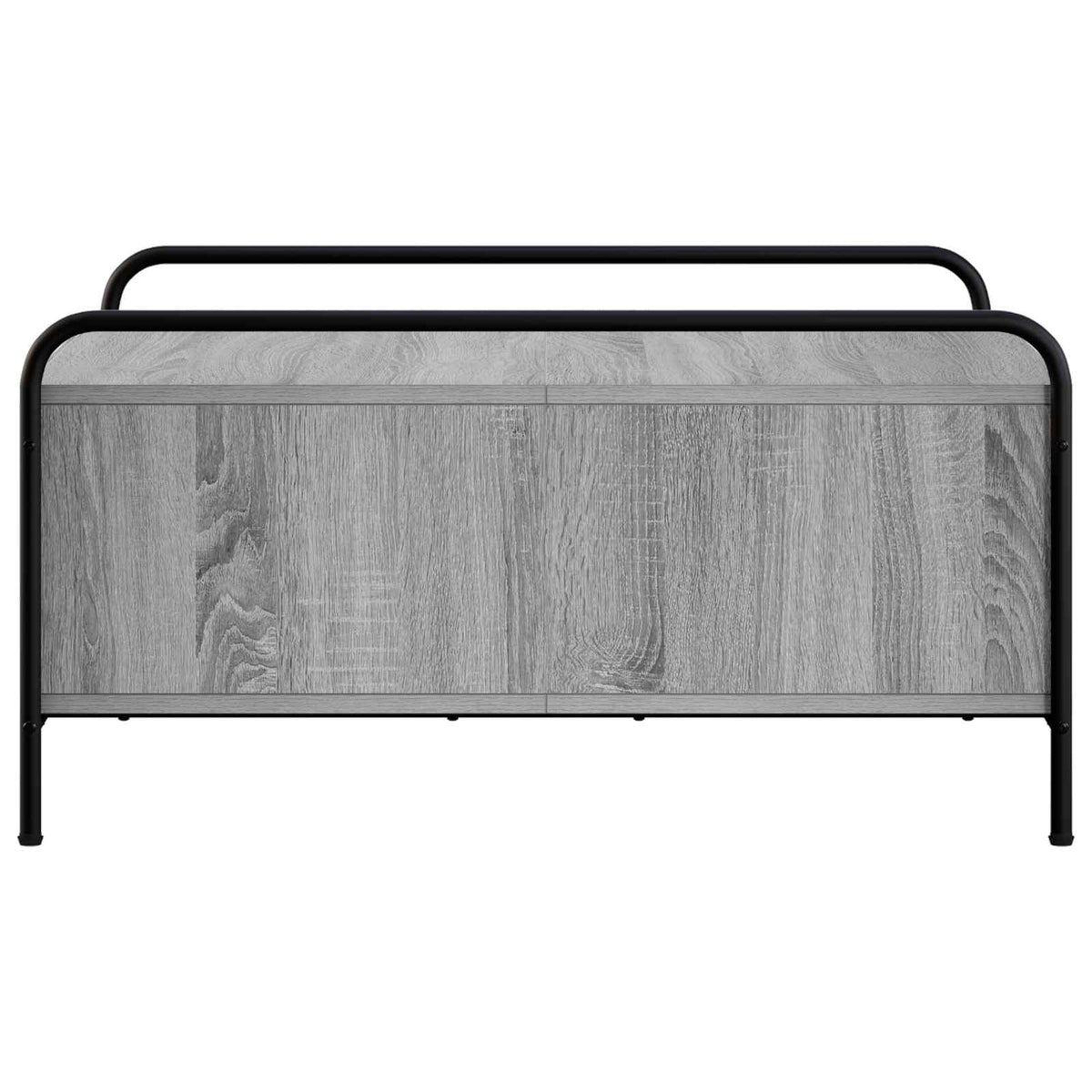 vidaXL Coffee Table Grey Sonoma 90 x 90 x 41 cm Engineered Wood