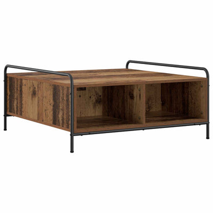 vidaXL Coffee Table Old Wood 90 x 90 x 41 cm Engineered Wood
