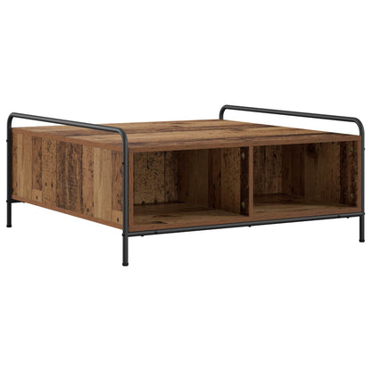vidaXL Coffee Table Old Wood 90 x 90 x 41 cm Engineered Wood