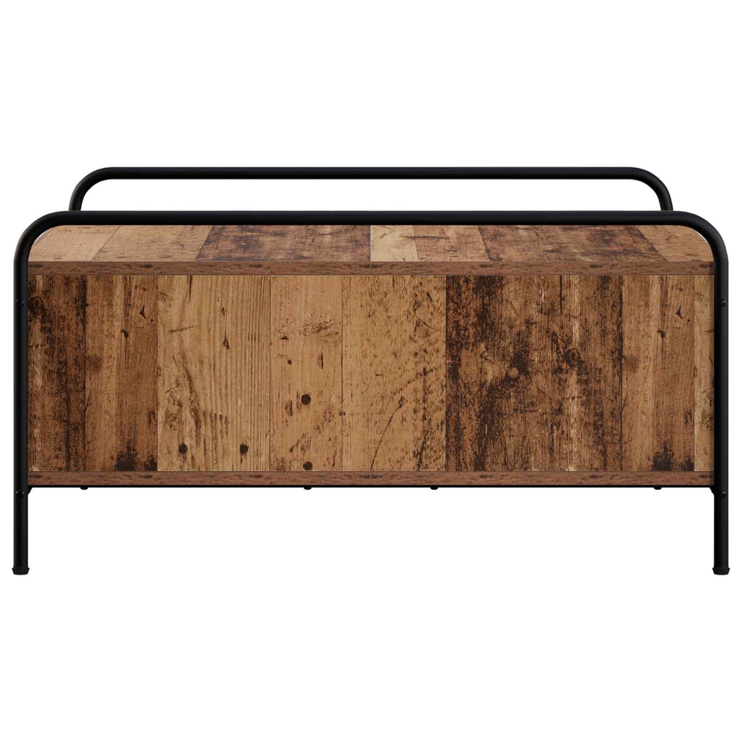vidaXL Coffee Table Old Wood 90 x 90 x 41 cm Engineered Wood