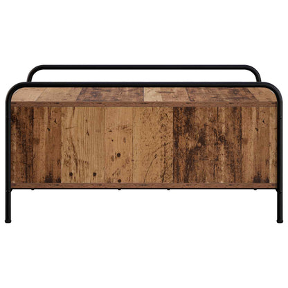 vidaXL Coffee Table Old Wood 90 x 90 x 41 cm Engineered Wood